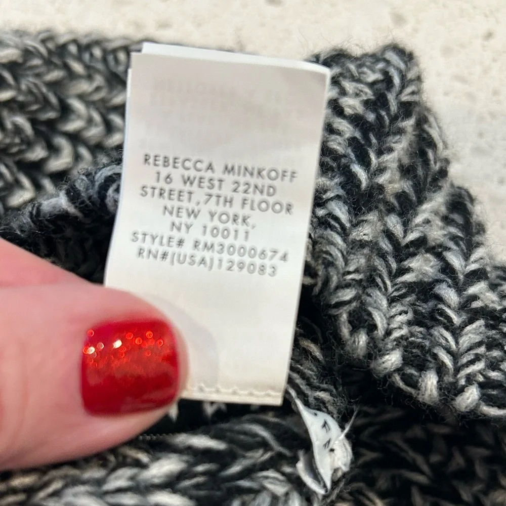 Rebecca Minkoff Marled Pom‎ Beanie Hat
